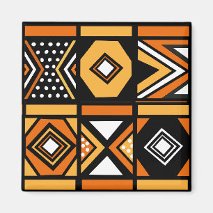 afrikanisches Muster Magnet