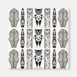 Afrikanisches Muster Magnet