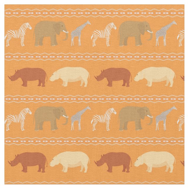 Afrikanisches Muster Stoff (Nahaufnahme)