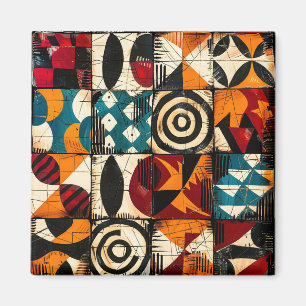 Afrikanisches Mustermagnet Magnet