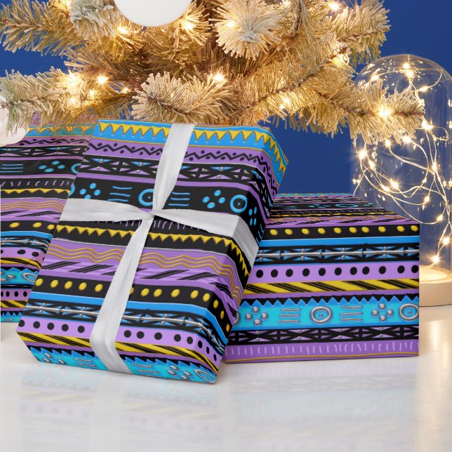Afrikanisches Musterpapier Geschenkpapier (Feiertage)