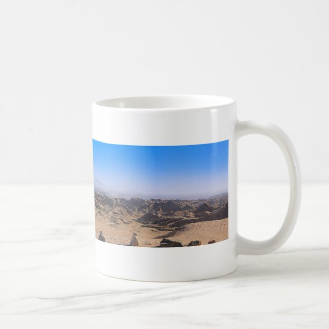 Afrikanisches Namibia-Wüstenpanorama Tasse (Rechts)