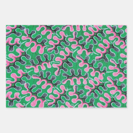 Afrikanisches Papier zum Umblättern