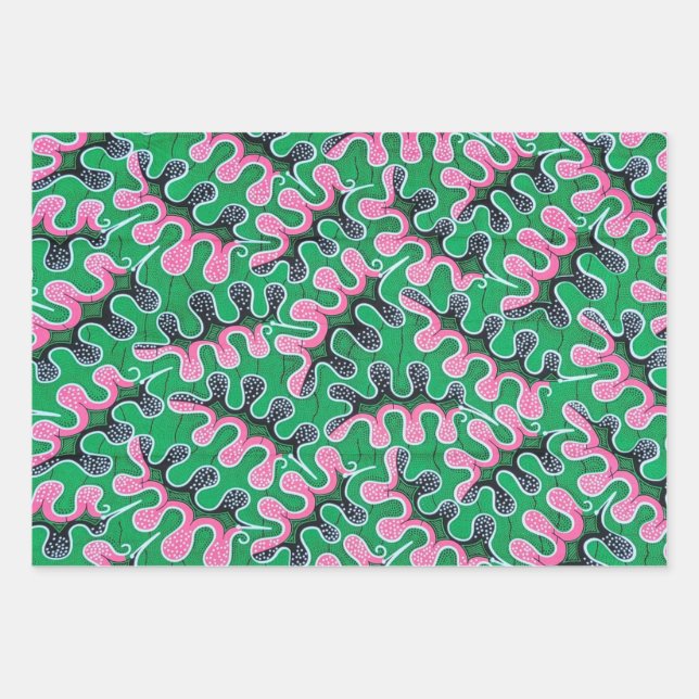 Afrikanisches Papier zum Umblättern (Vorderseite)