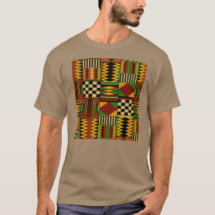 Afrikanisches Royal Kente-Stoffdesign T-Shirt