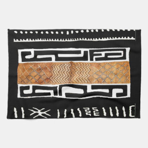 Afrikanisches Schmuckmuster Geschirrtuch