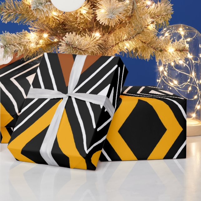 Afrikanisches Schmuckpapier Geschenkpapier (Feiertage)