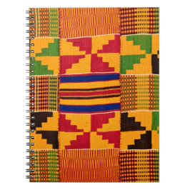 Afrikanisches SpiralNotebook Notizblock
