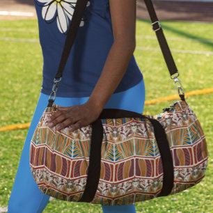 Afrikanisches Stammdesign Duffle Bag