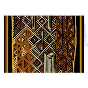 Afrikanisches Stammes-Kuba-Design