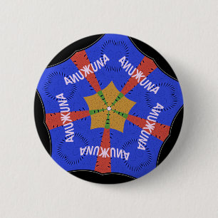 Afrikanisches Stammesdesign: Hakuna Matata Button