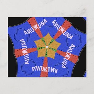 Afrikanisches Stammesdesign: Hakuna Matata Postkarte