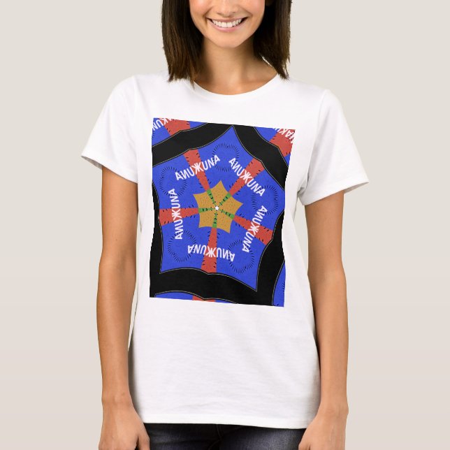 Afrikanisches Stammesdesign: Hakuna Matata T-Shirt (Vorderseite)