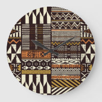 Afrikanisches Stammesgewebe, abstrakt Vintag.