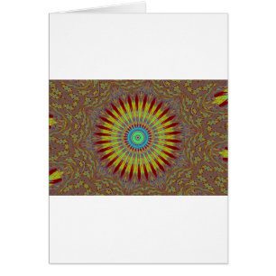 Afrikanisches Stammesmuster mit iranischem Teppich