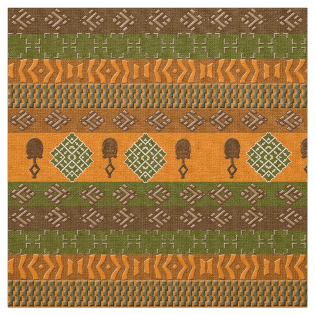 afrikanisches Stammesmuster Stoff (Muster)