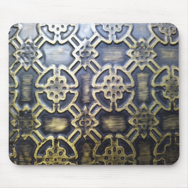 afrikanisches Stoffmuster Mousepad (Vorne)