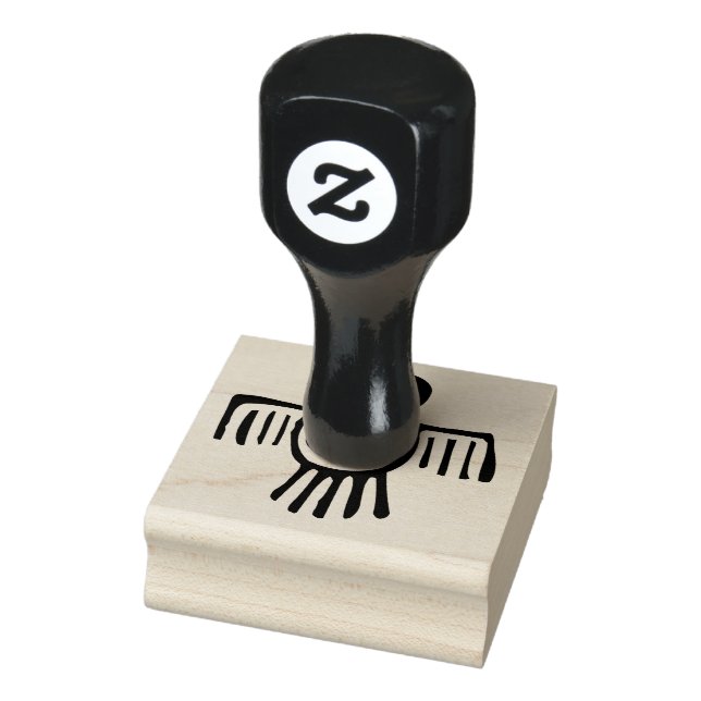 afrikanisches symbolisches gummistempel (Stempel)