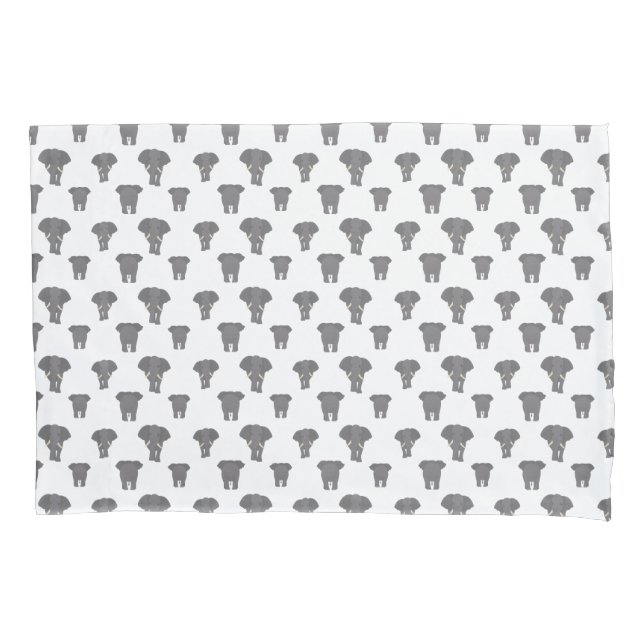 Afrikanisches Tiermodell mit Vorder- und Rückseite Kissenbezug (Vorderseite)