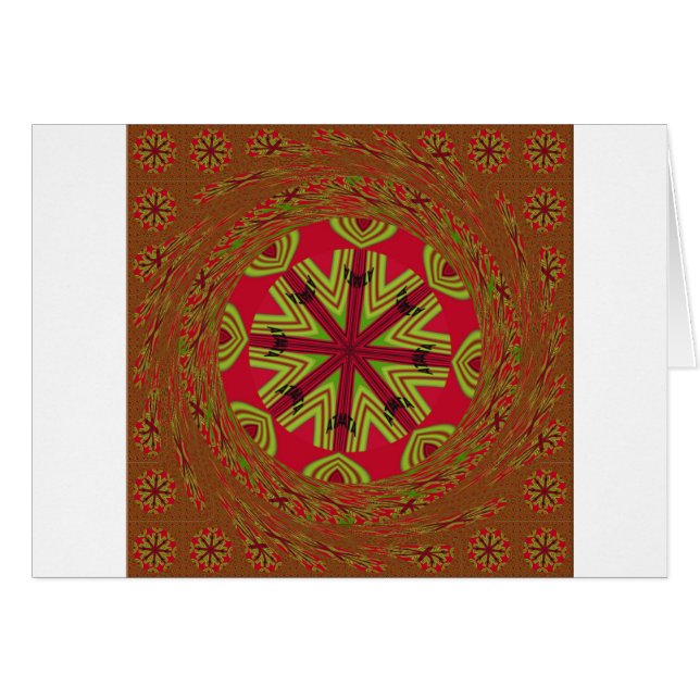 Afrikanisches traditionelles Design (Vorderseite (Horizontal))