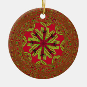 Afrikanisches traditionelles Design Keramik Ornament