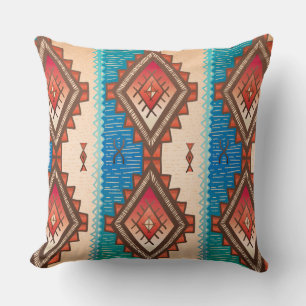 Afrikanisches Tribal-Muster-Kissen Kissen