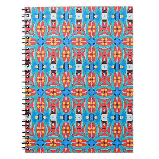 Afrikanisches Tribal-MusterNotebook Notizblock (Vorderseite)