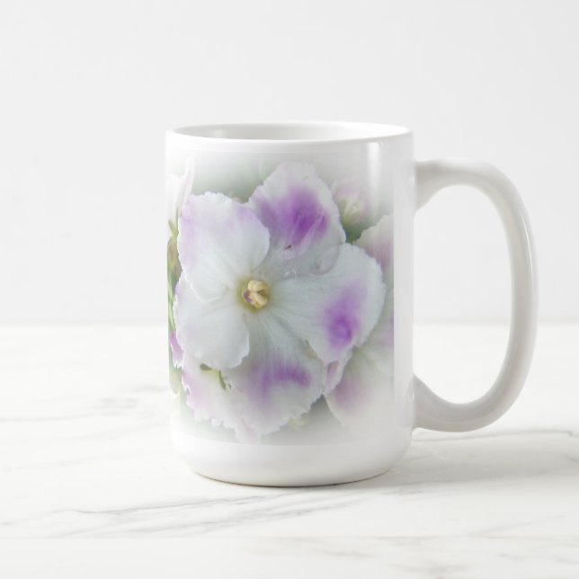 Afrikanisches Violet Blossom Kaffeetasse (Rechts)