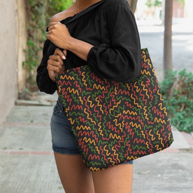 Afrikanisches Wavy Lines Muster (Von Creator hochgeladen)