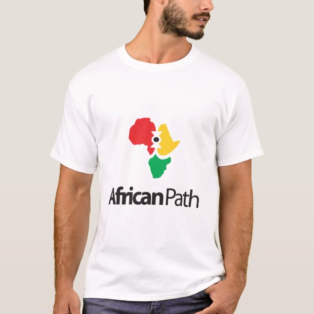 Afrikanisches Weg-T-Shirt T-Shirt (Vorderseite)
