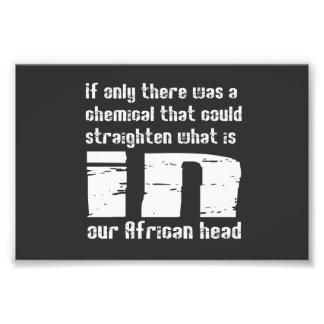 Afrikanisches Wissen über sich selbst Zitat Fotodruck