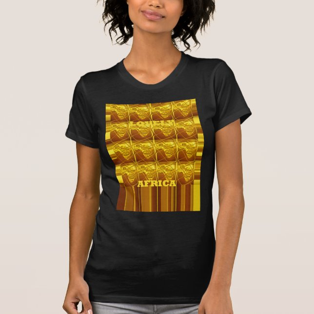 Afrikas goldenes Versprechen T-Shirt (Vorderseite)