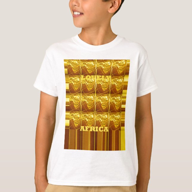 Afrikas goldenes Versprechen T-Shirt (Vorderseite)
