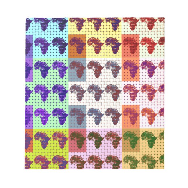 Afrikas Notizblock (Vorderseite)