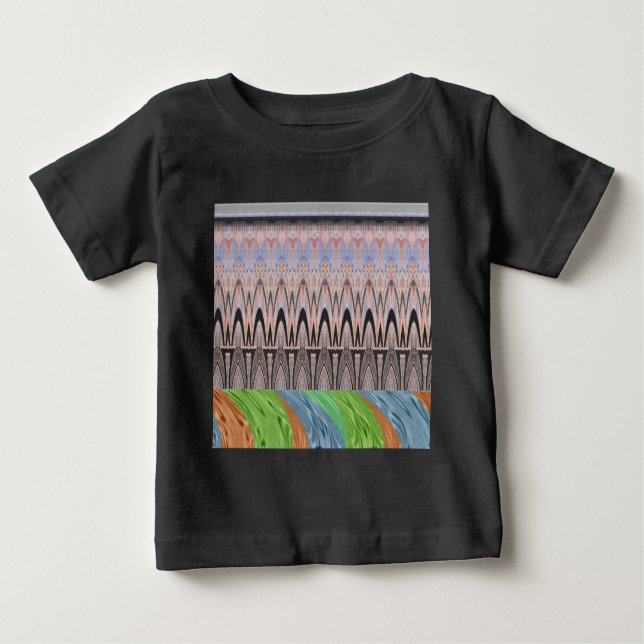 Afrikas - Traditionelles Muster Baby T-shirt (Vorderseite)