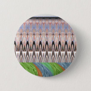 Afrikas - Traditionelles Muster Button