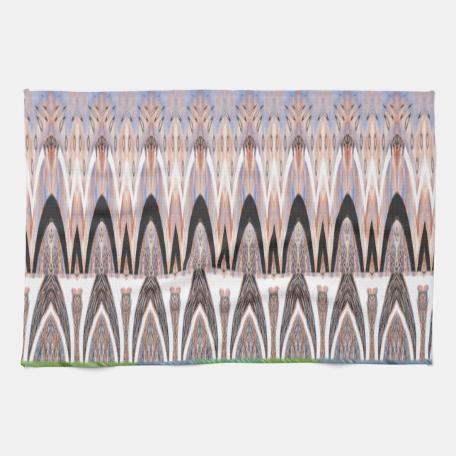 Afrikas - Traditionelles Muster Handtuch (Horizontal)