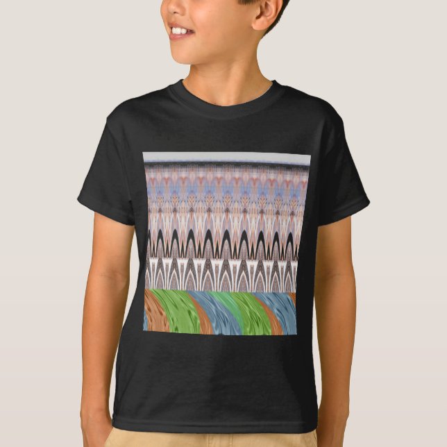 Afrikas - Traditionelles Muster T-Shirt (Vorderseite)