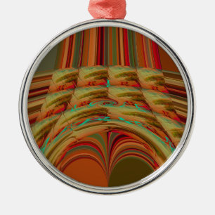 AfrikaTradition Hakuna Matata Berg Ethnischer Moti Silbernes Ornament