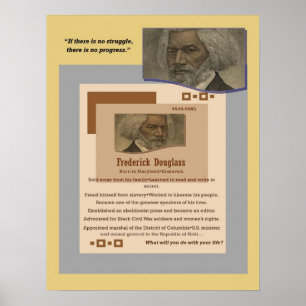AfriMex Urbano Douglass Poster