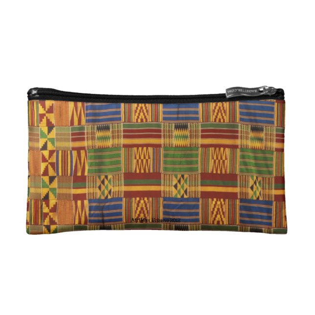 AfriMex Urbano Kente Stoff-traditionelle Tasche (Vorderseite)