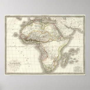 Afrique - Afrika Poster