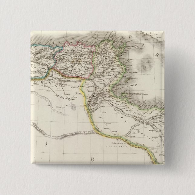 Afrique Propre - Afrika Atlas Karte Button (Vorderseite)