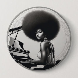 afro Abzeichen  Button