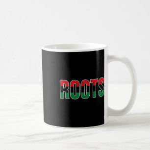 Afro-amerikanische Wurzeln - Pan African Unia Flag Kaffeetasse