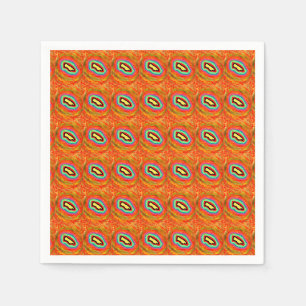 AFRO ART DESIGN ABSTRAKT SERVIETTE