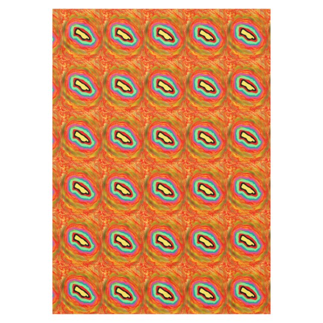 AFRO ART DESIGN ABSTRAKT TISCHDECKE (Vorderseite)