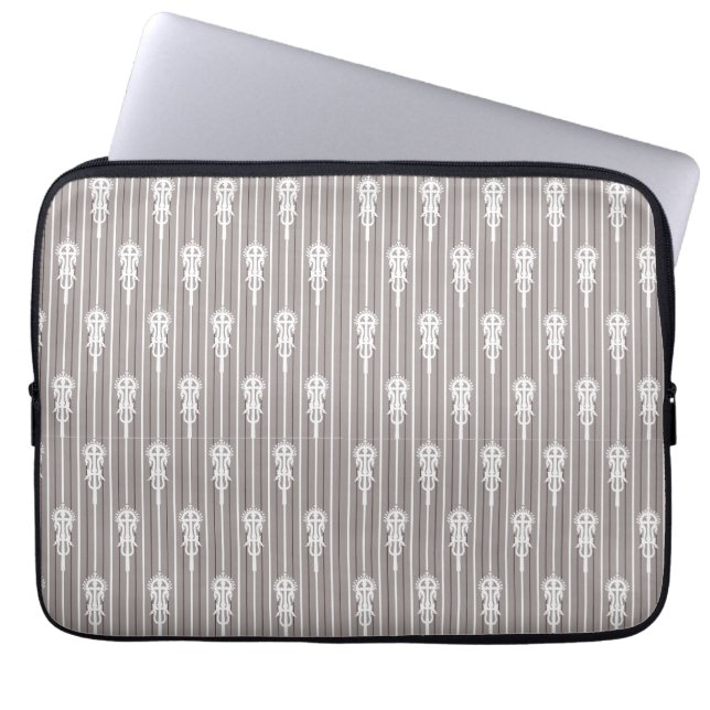 Afro Aygebam Lalibela Cross Pattern Laptopschutzhülle (Vorderseite)