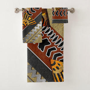 Afro Badhandtuch Set