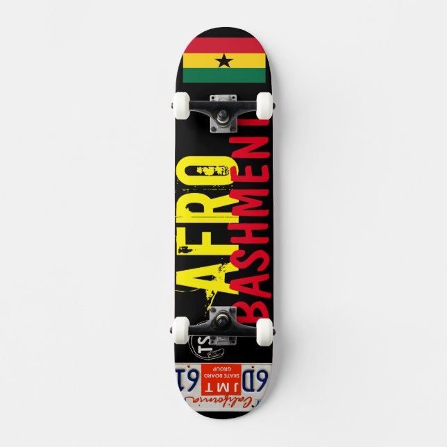 AFRO BAHMENT JMT USA Skateboard (Vorderseite)
